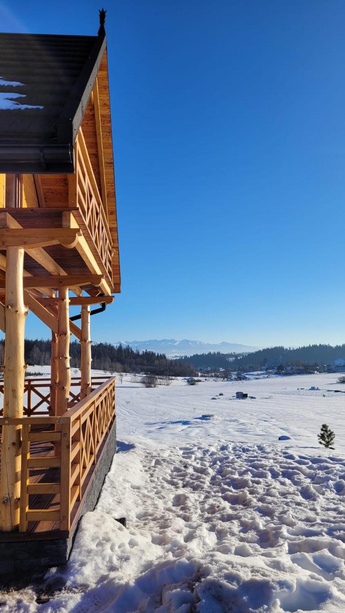 Hamajdowka Villa Zubrzyca Gorna ภายนอก รูปภาพ